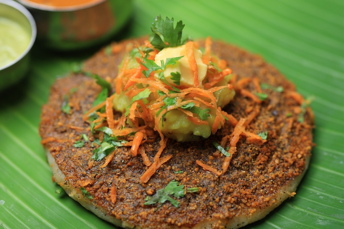 Open Benne Masala Dosa