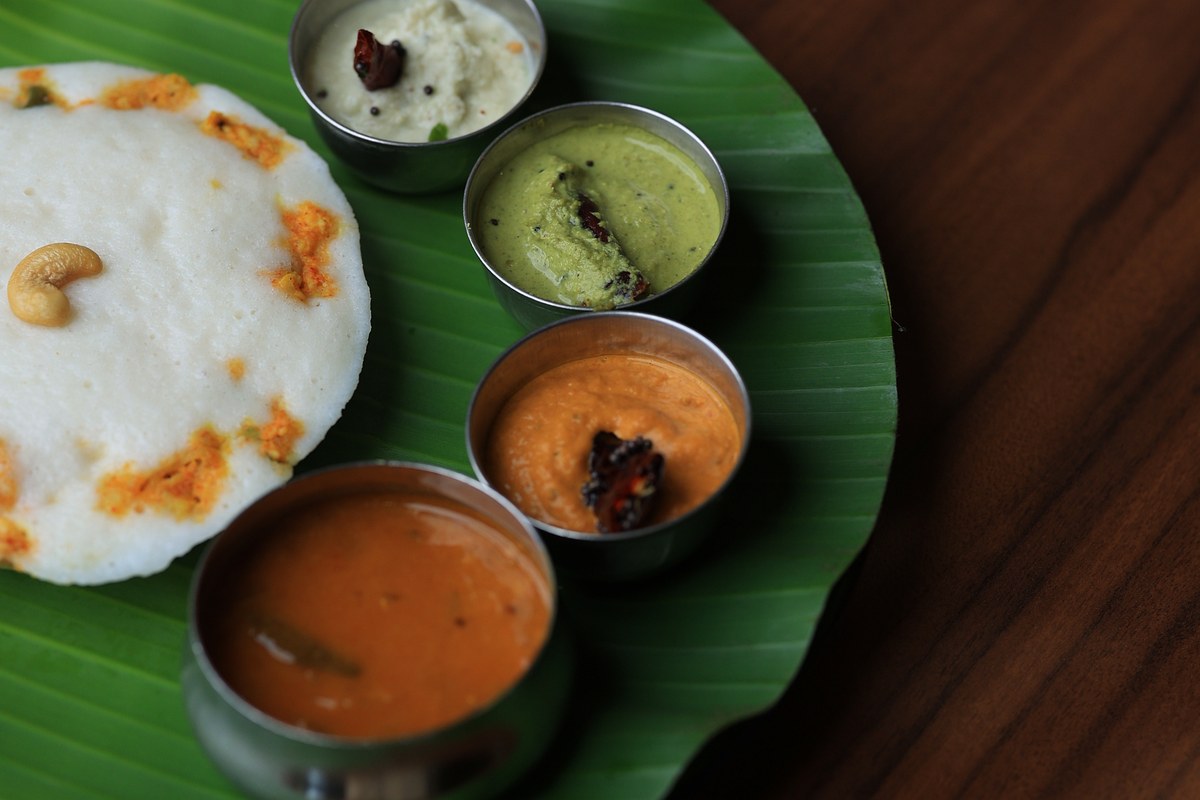 Ghee Stuffed Thatte Idly